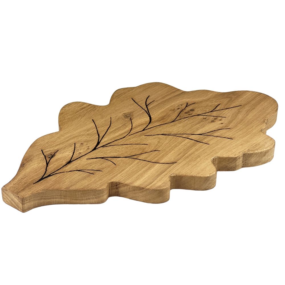 Selbrae House Oak Leaf Framed Serving Board