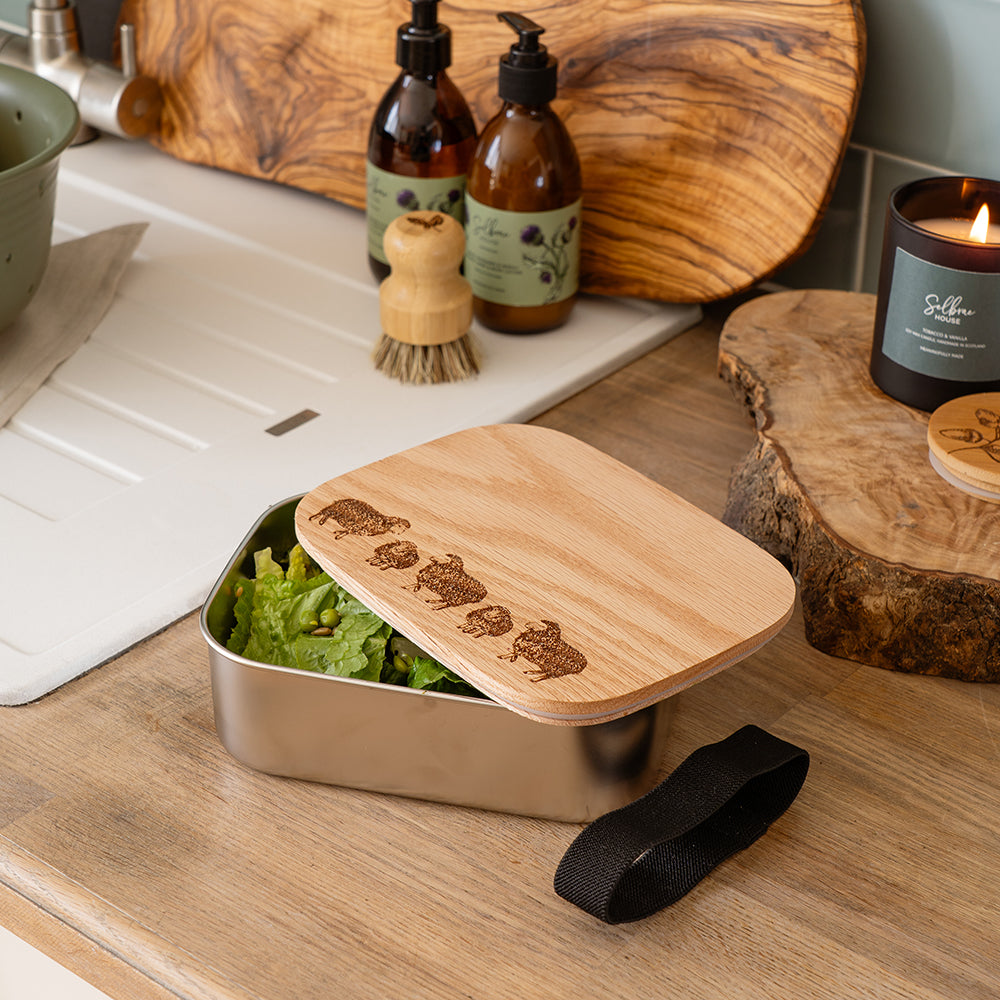 Selbrae House Sheep Lunch Box