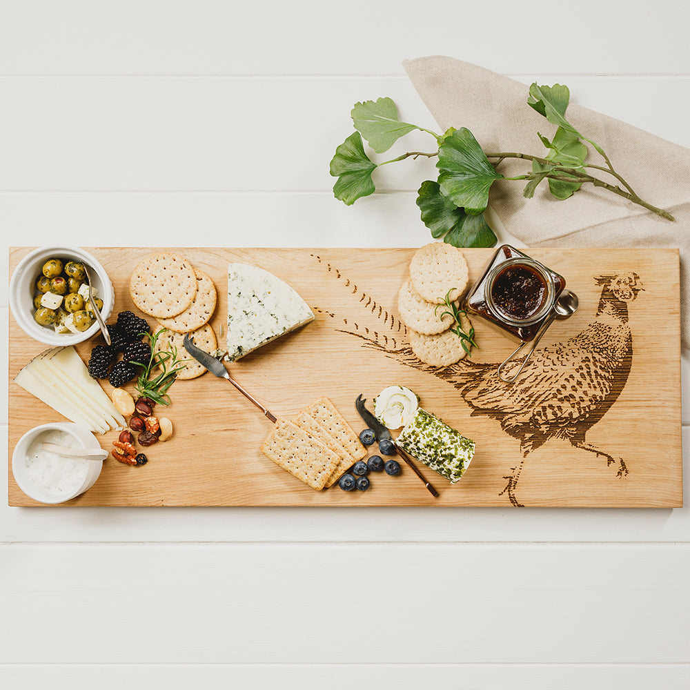 Selbrae House Pheasant Oak Serving Board - Large