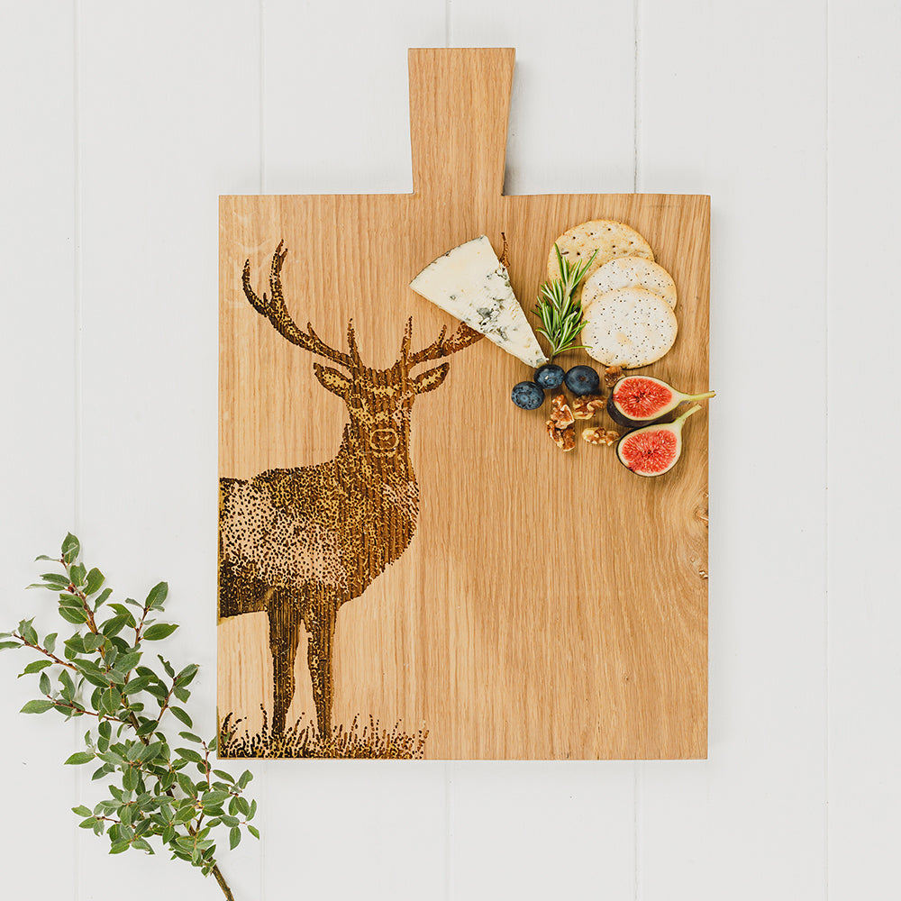 Monarch Stag Oak Paddle - Medium
