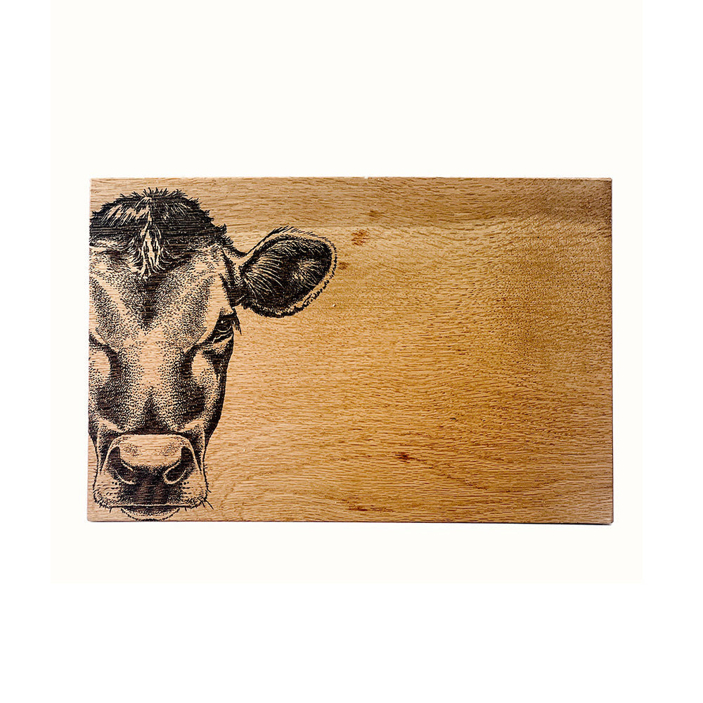 Selbrae House Jersey Cow Oak Serving & Cheese Board