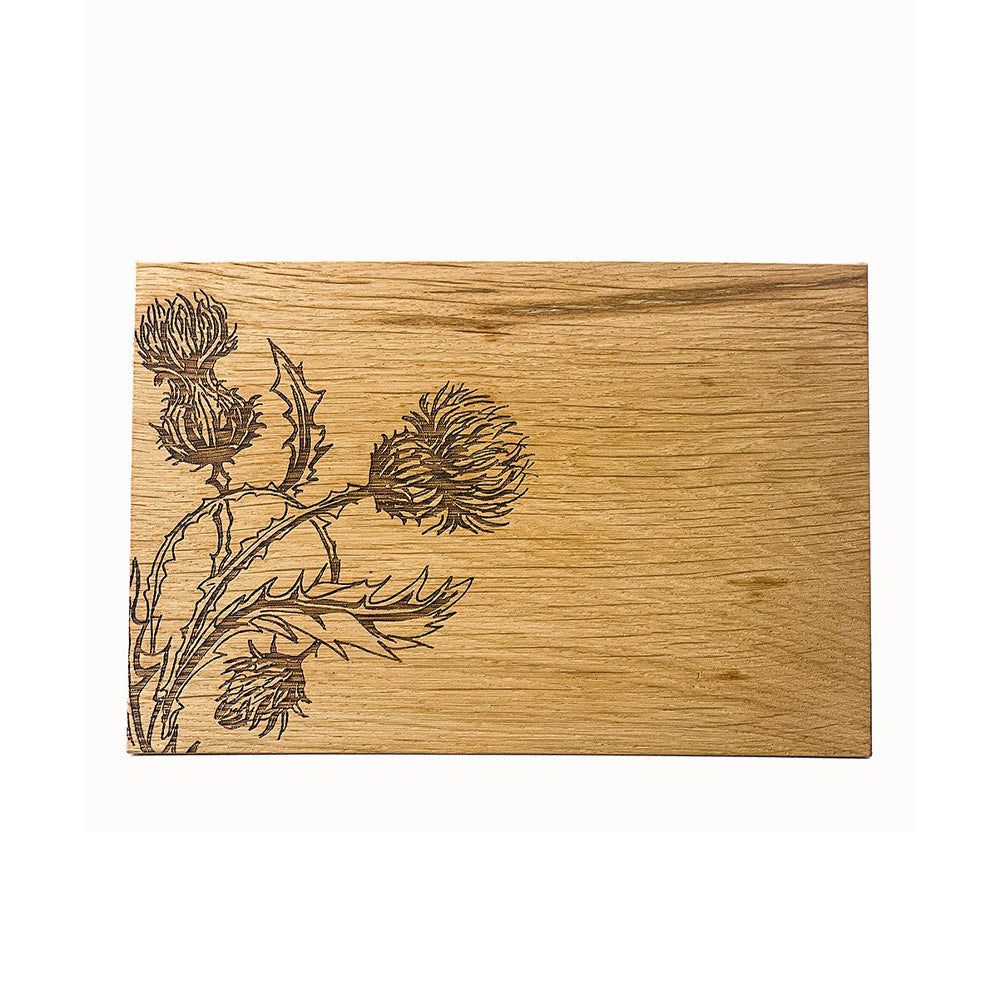 Selbrae House Thistle Trio Oak Serving & Cheese Board