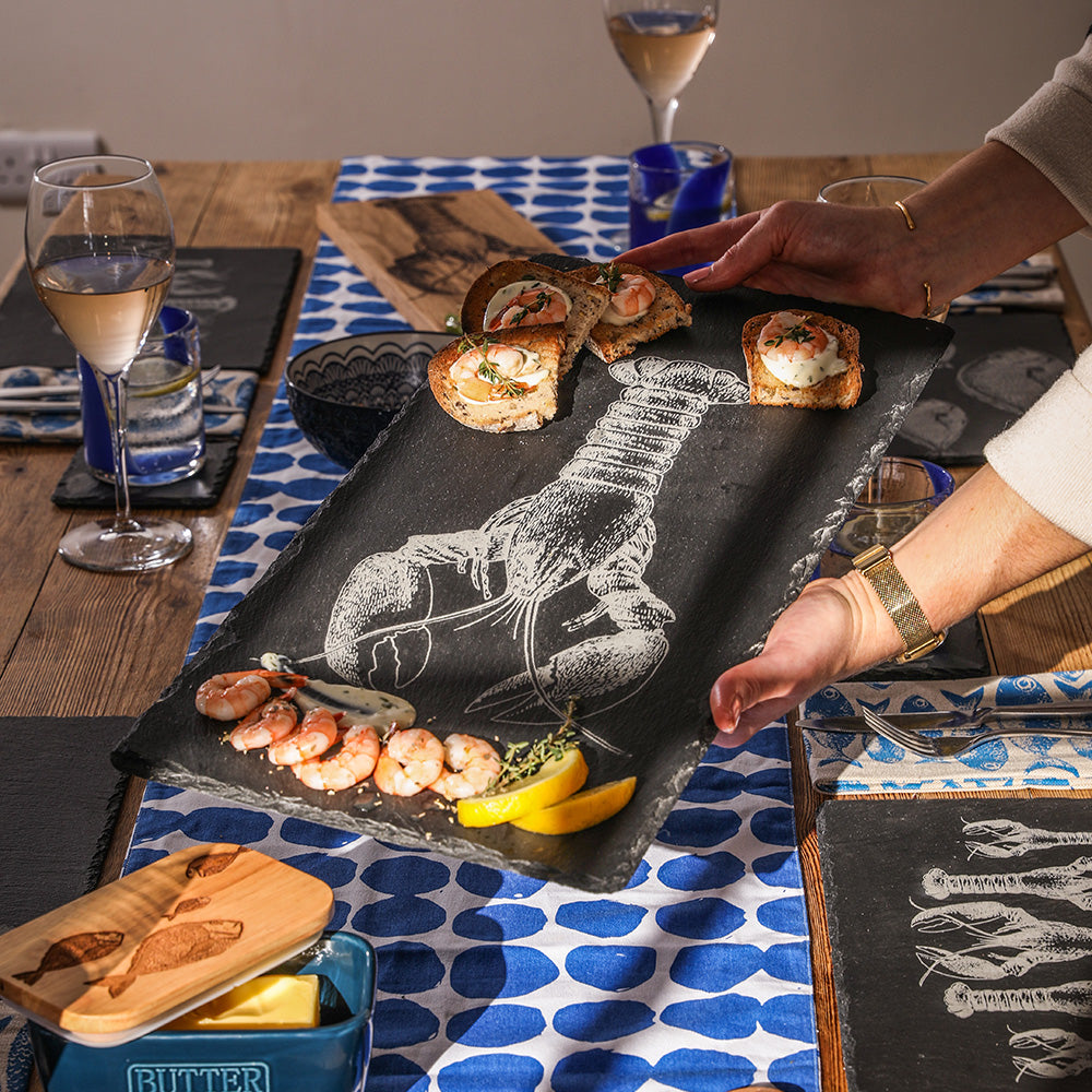 Selbrae House Lobster Slate Table Runner
