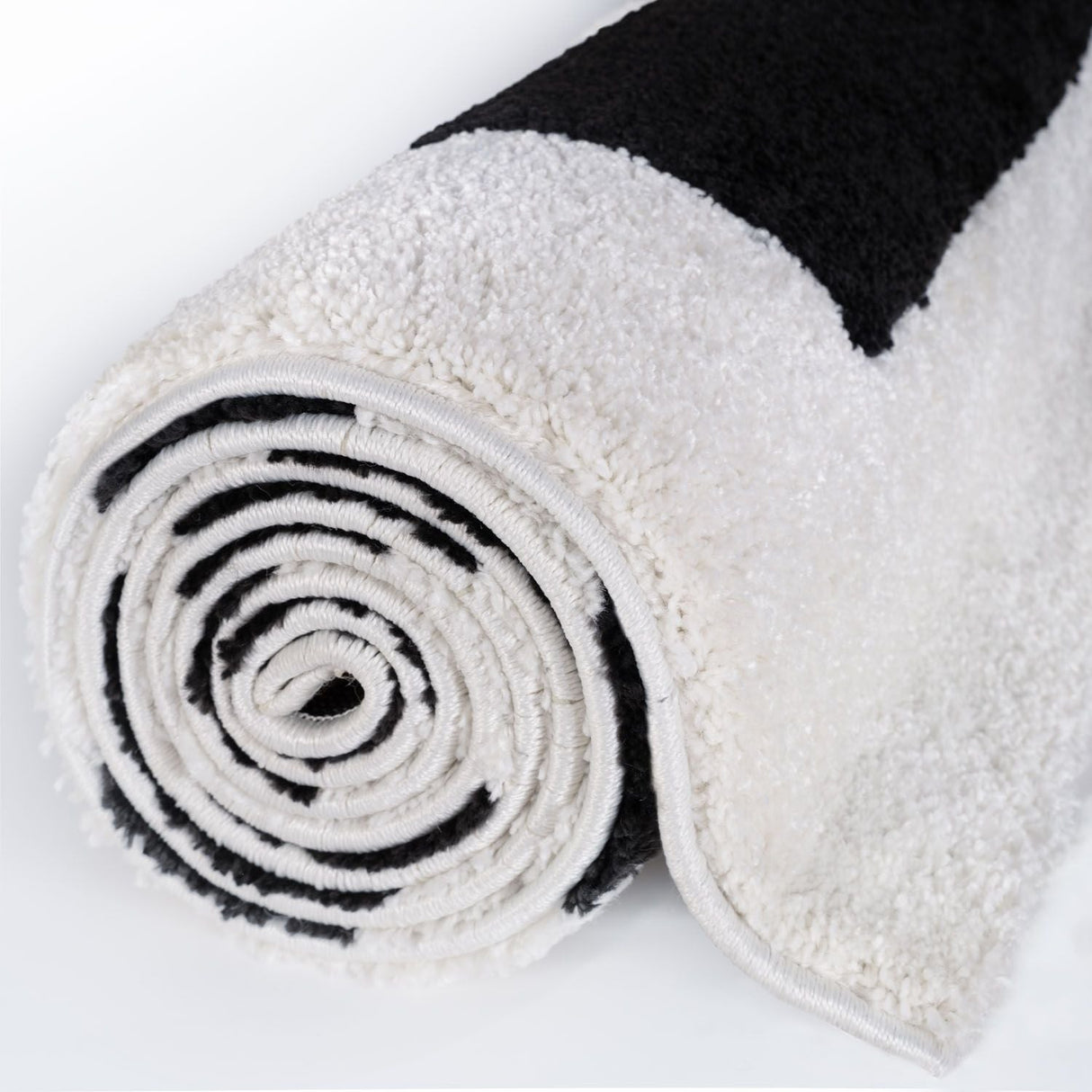 The Rugs Joli Geometric Black & White Rug