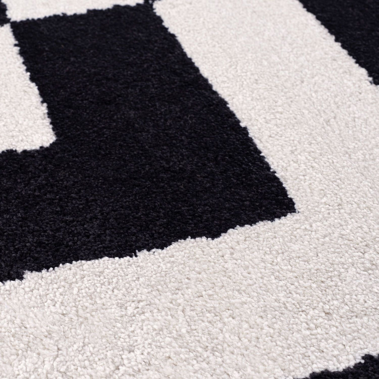 The Rugs Joli Geometric Black & White Rug