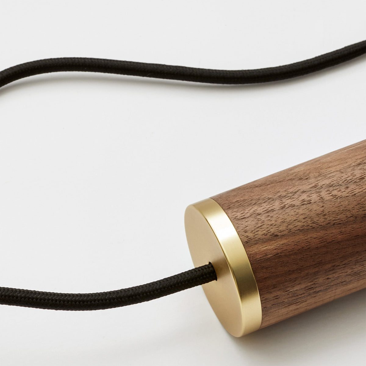 Tala Knuckle Pendant in Walnut