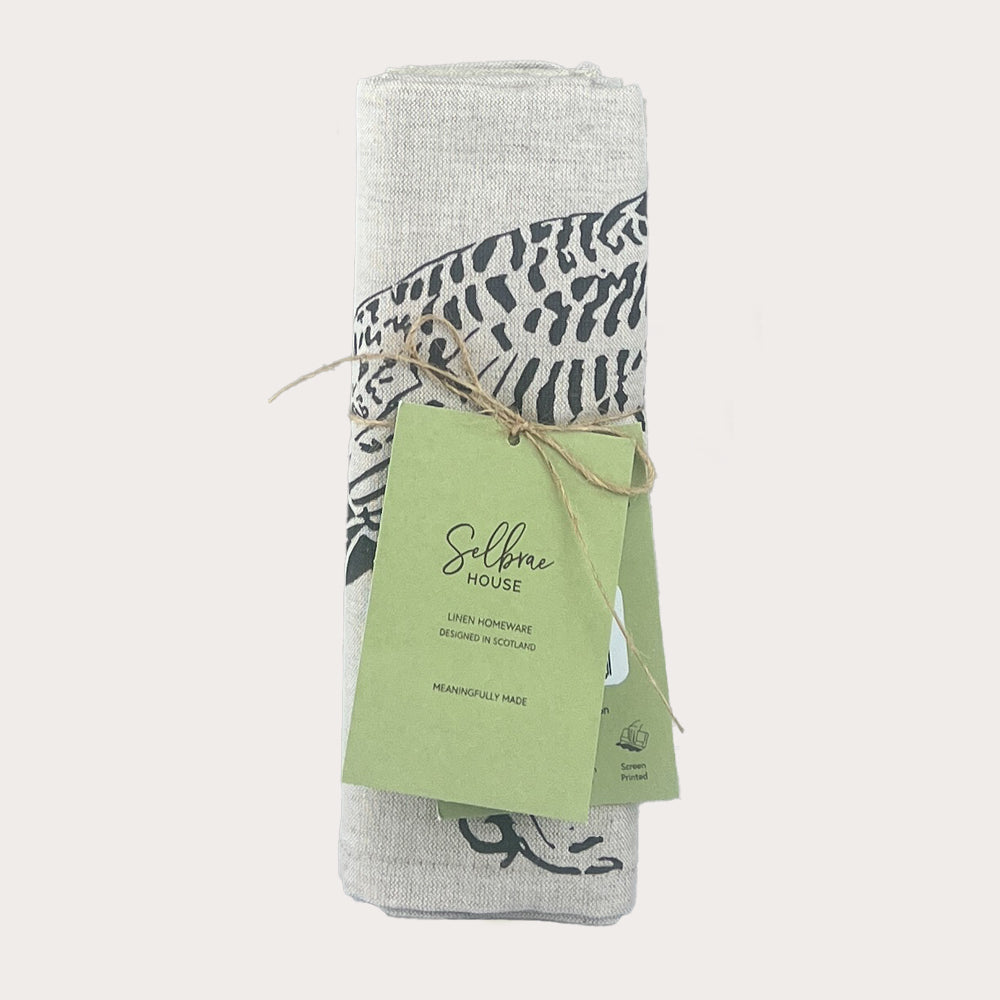 Selbrae House Pheasant Linen Table Runner