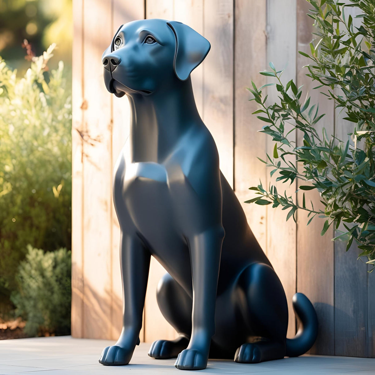 Filamora Studios Minimalist Labrador Sculpture