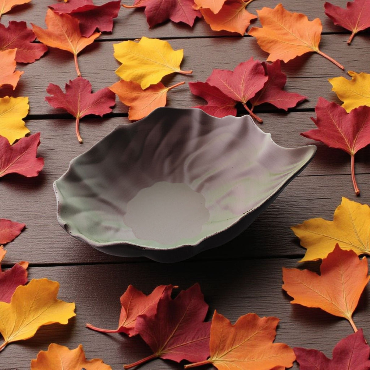 Filamora Studios Autumn Leaf Bowl