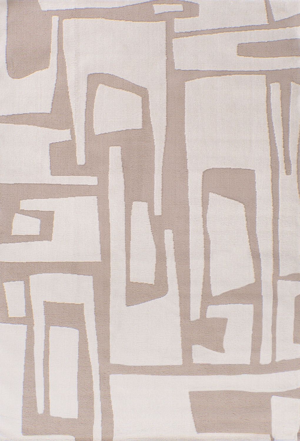 The Rugs Loft Abstract Beige Rug