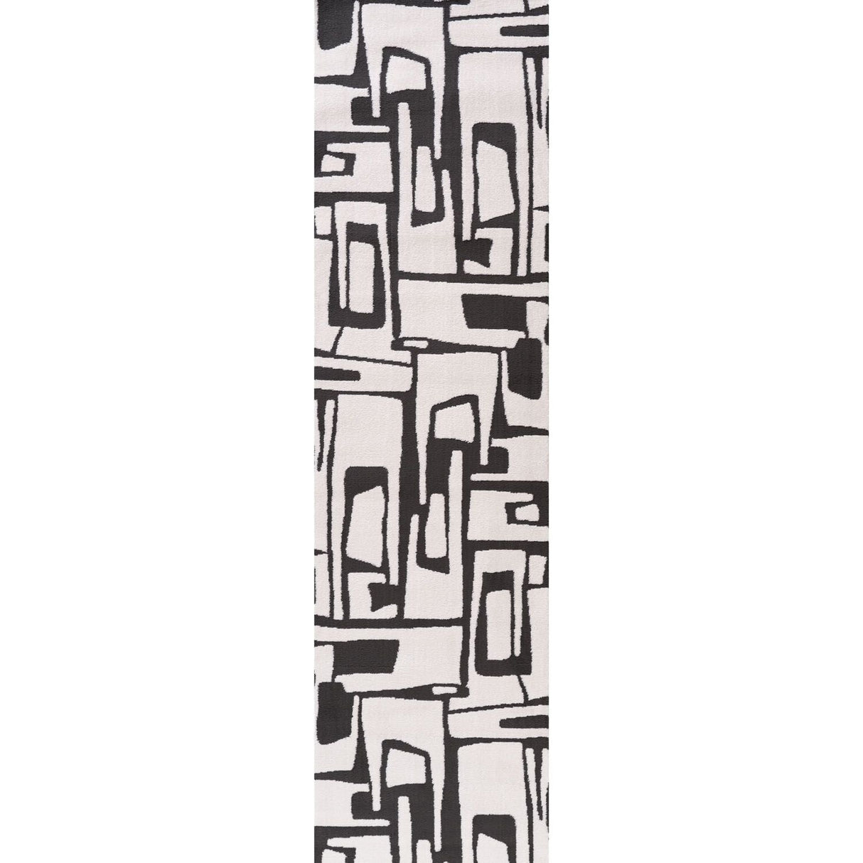 The Rugs Loft Abstract Dark Grey Rug