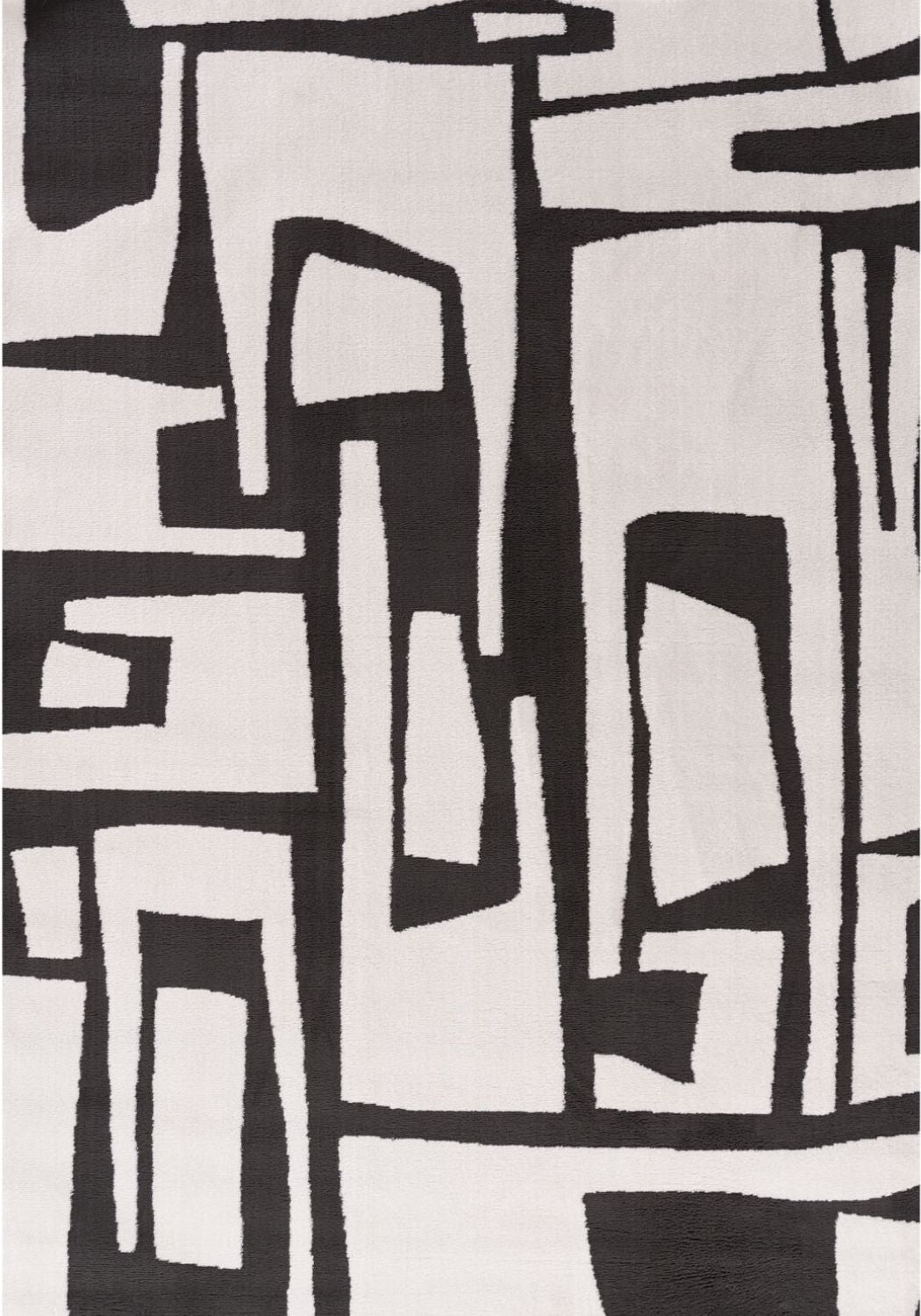 The Rugs Loft Abstract Dark Grey Rug