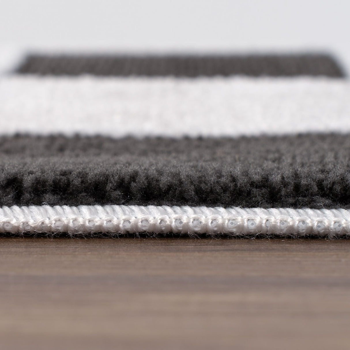 The Rugs Loft Checkerboard Dark Grey Rug