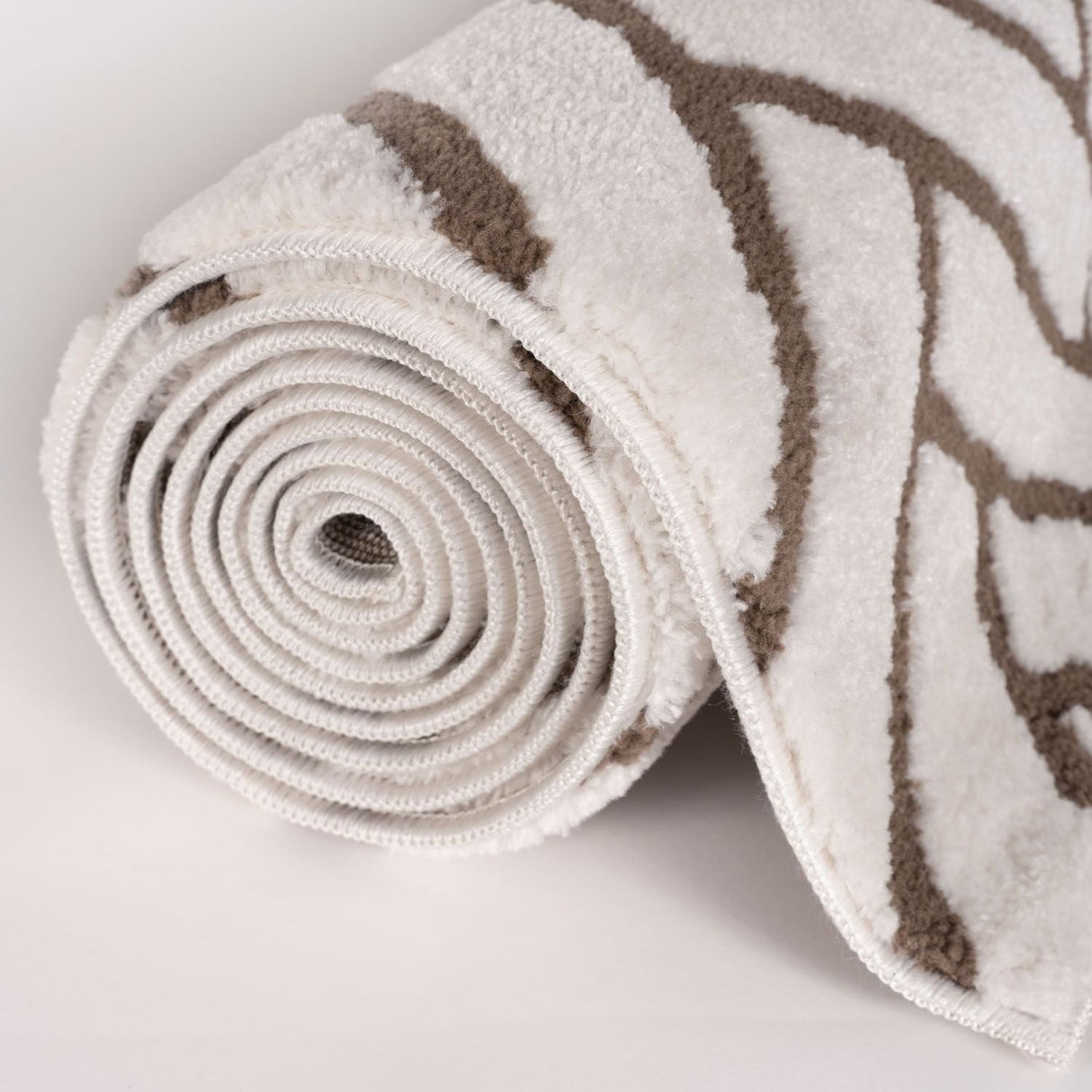 The Rugs Loft Chevron Brown Rug