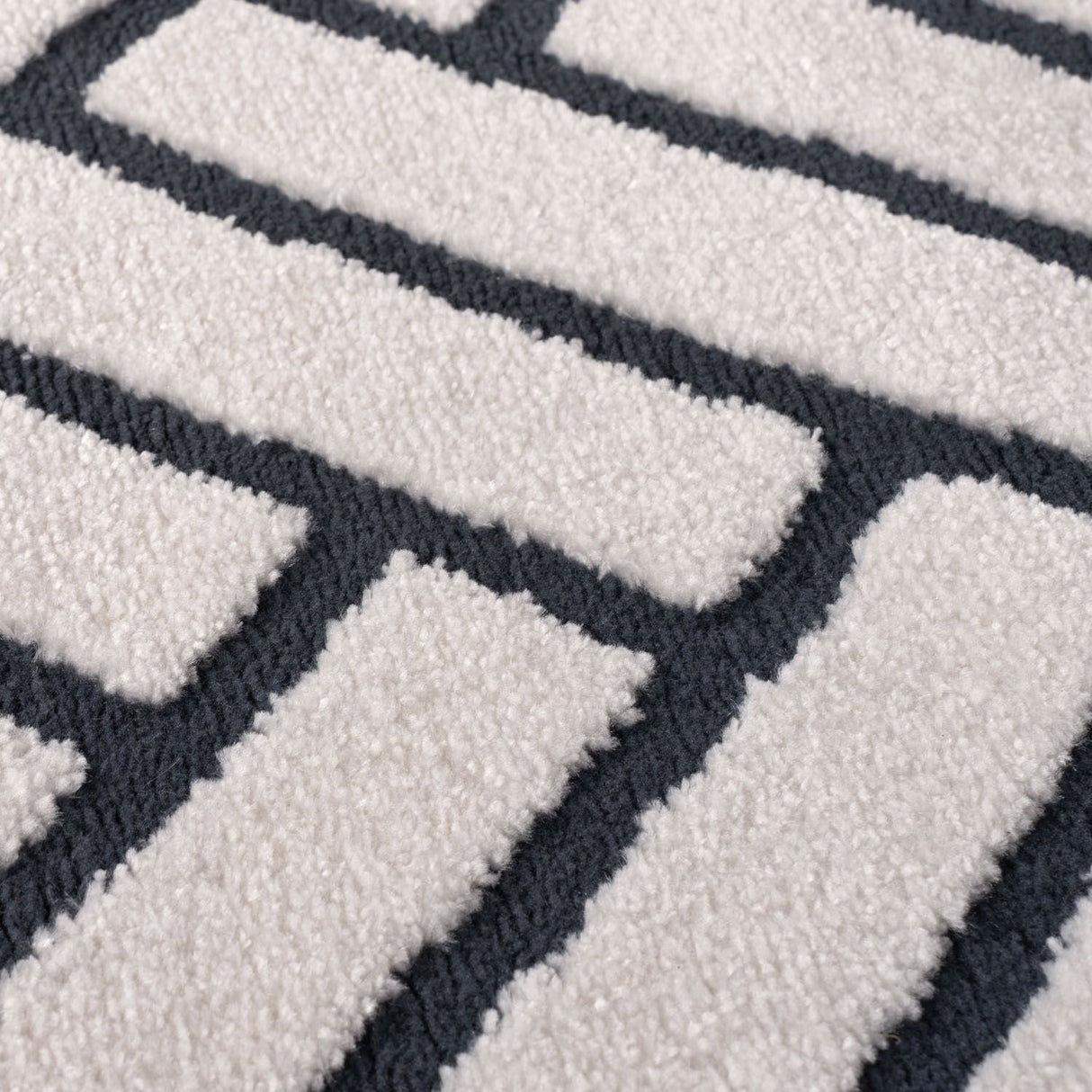 The Rugs Loft Chevron Blue Rug