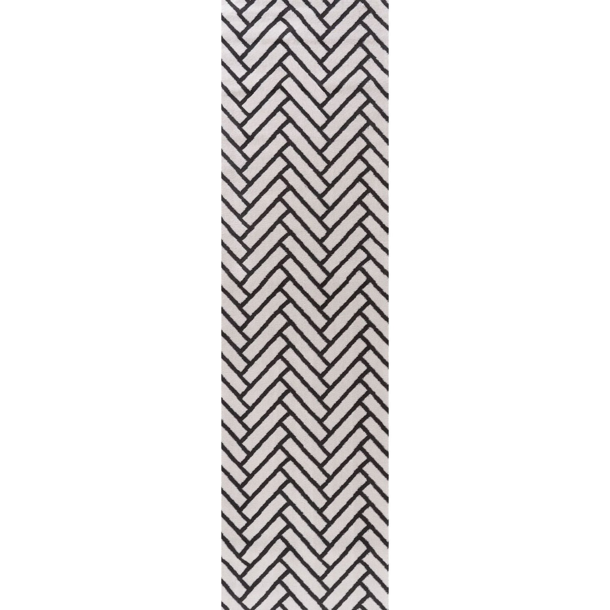 The Rugs Loft Chevron Dark Grey Rug