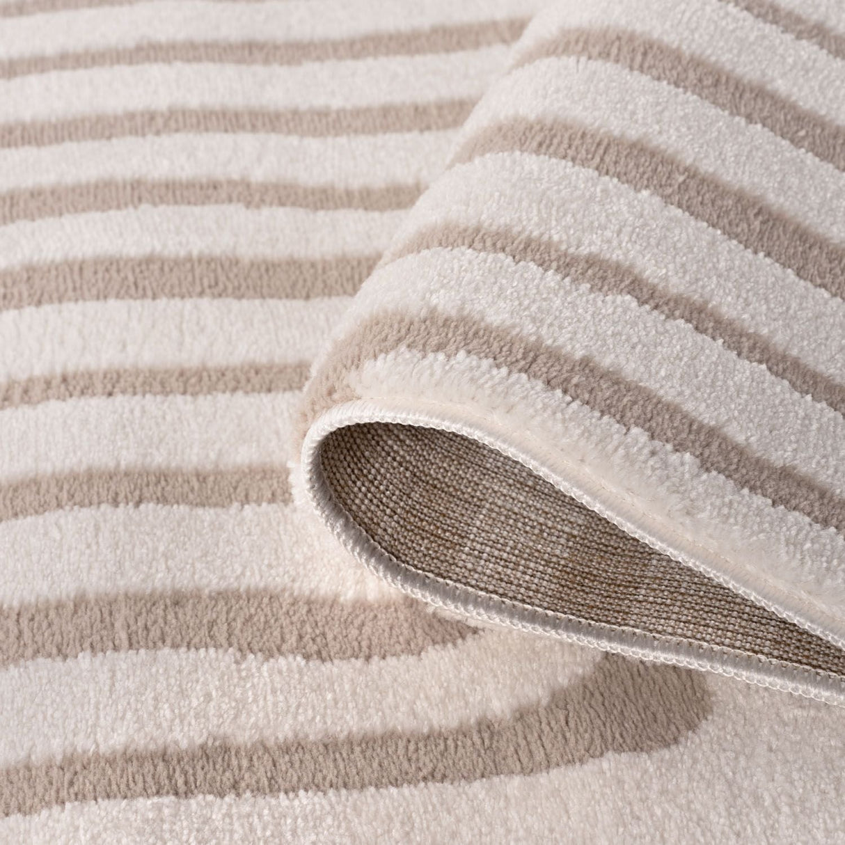 The Rugs Loft Geometric Beige Rug