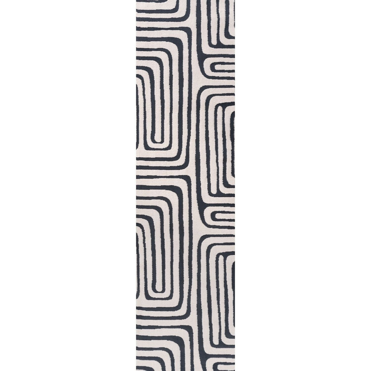 The Rugs Loft Geometric Blue Rug