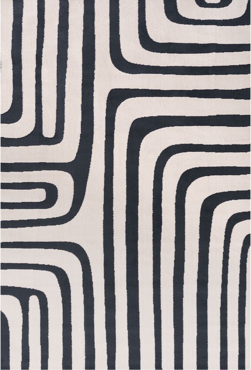The Rugs Loft Geometric Blue Rug