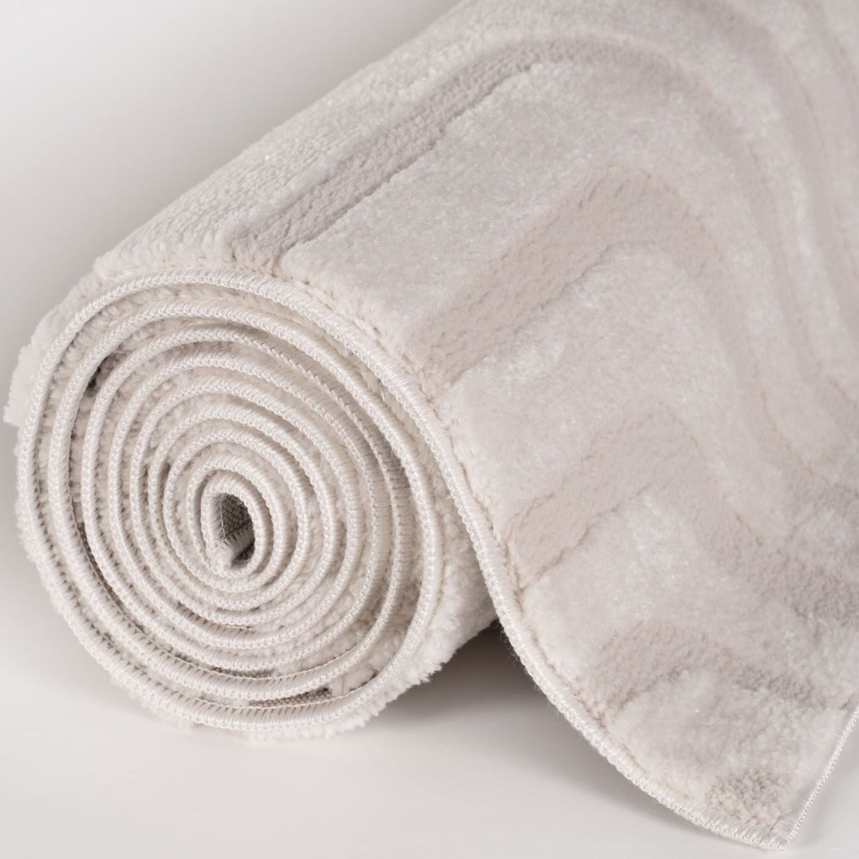 The Rugs Loft Geometric Cream Rug