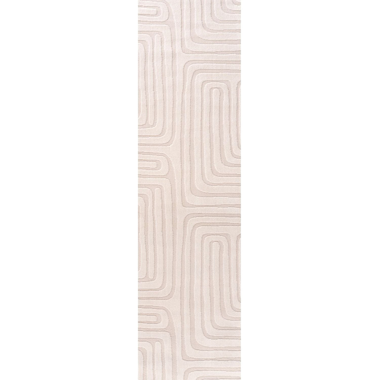 The Rugs Loft Geometric Cream Rug