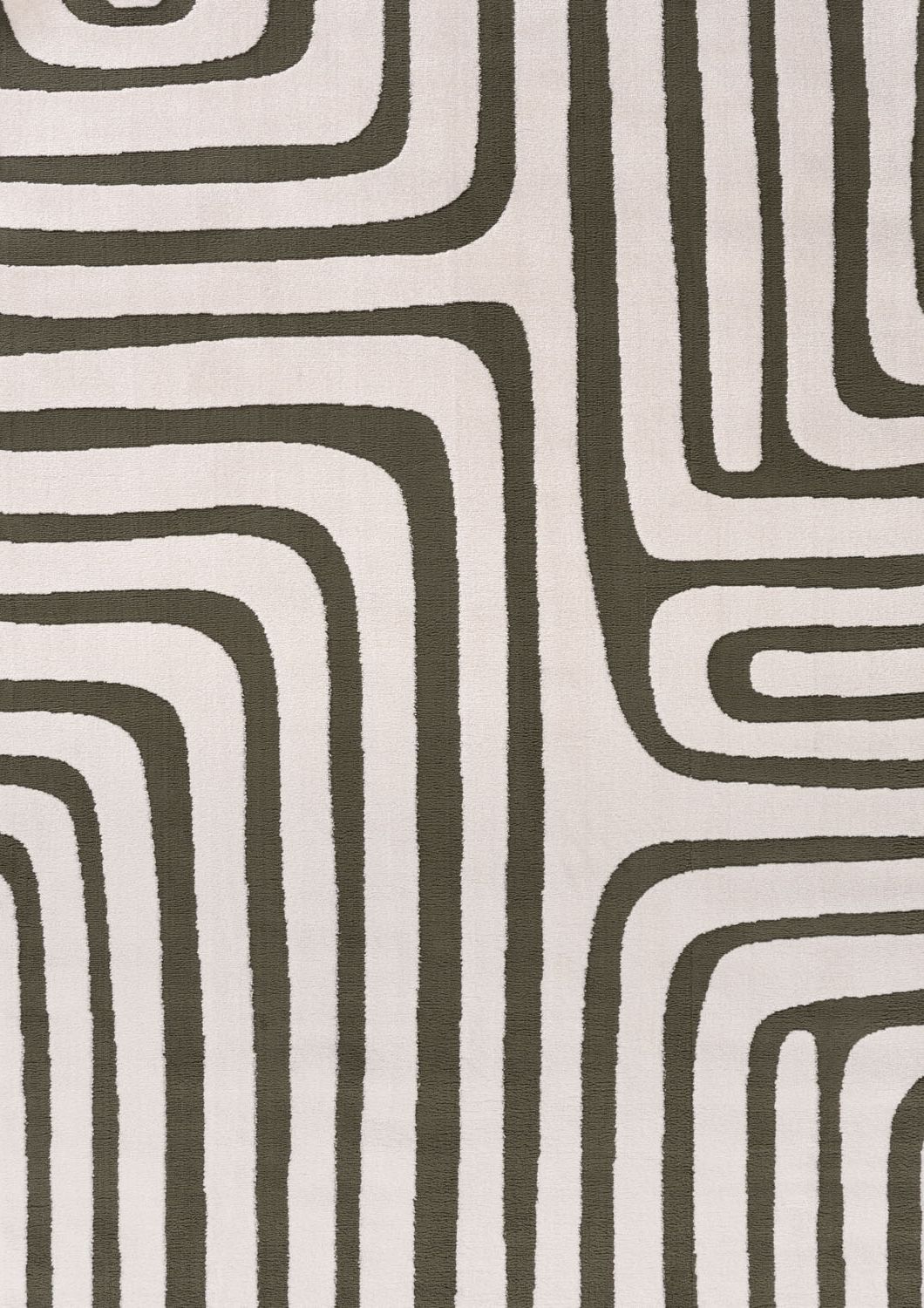 The Rugs Loft Geometric Green Rug