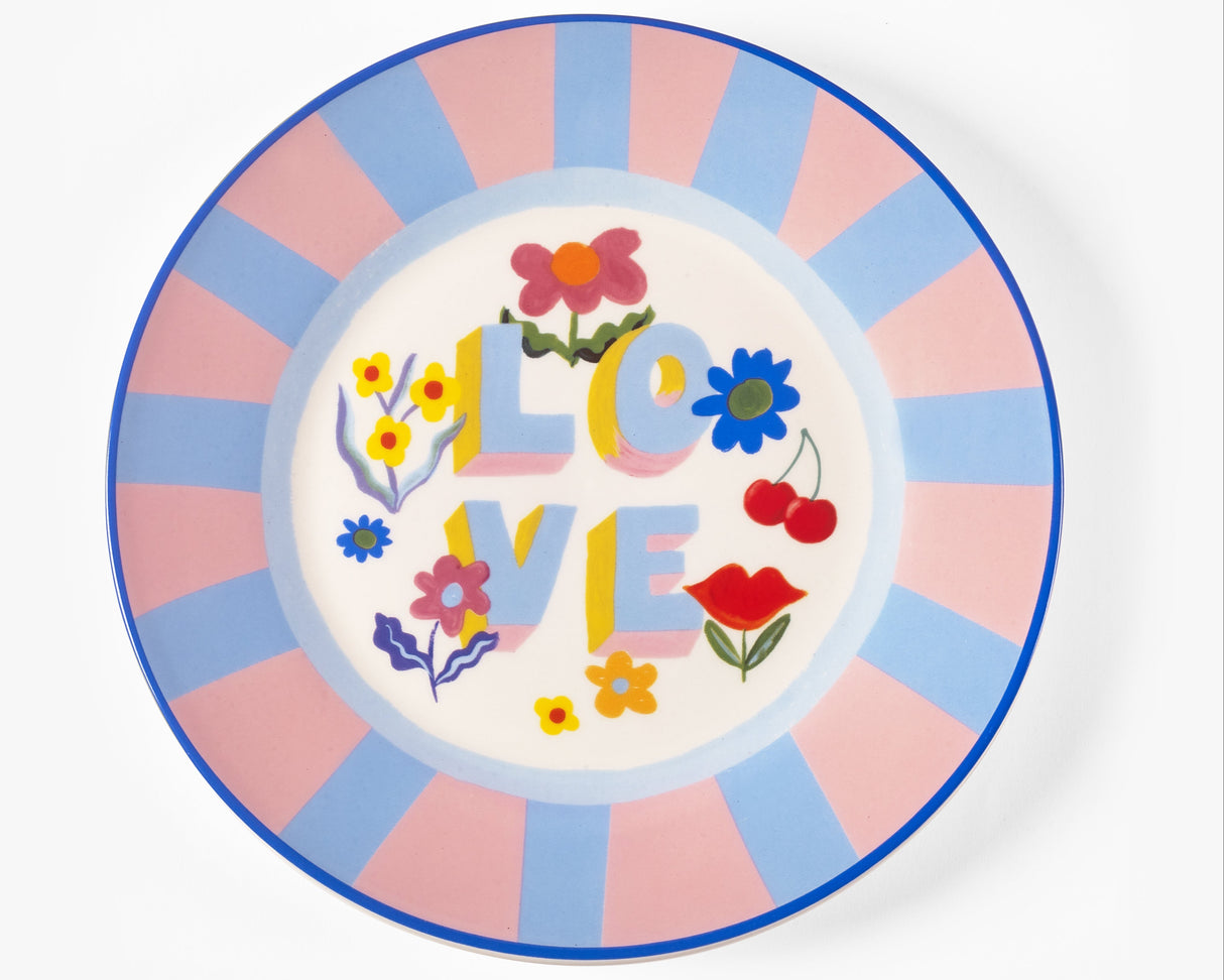 Eleanor Bowmer Cherry Special Floral Side Plate