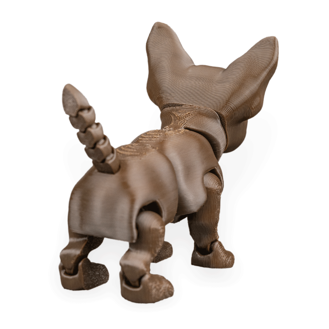 Filamora Studios Lupe Chihuahua 3D Printed Dog Figurine