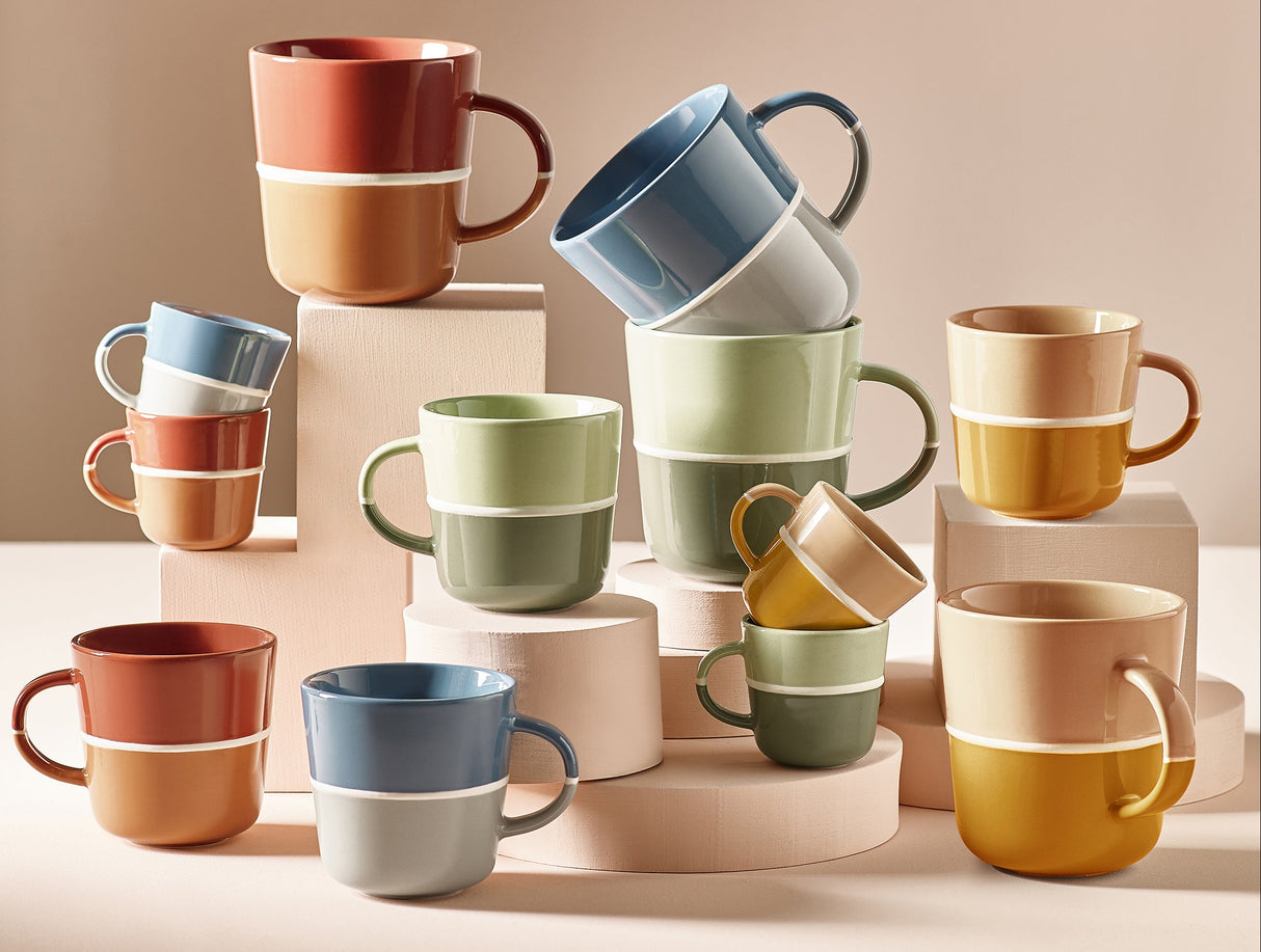 PurerHome Grass Land Big Brew Mug