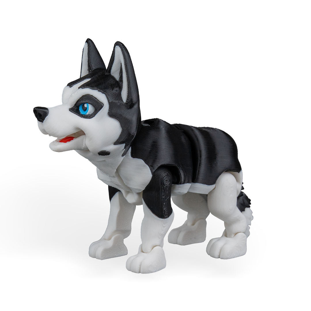 Filamora Studios Maya Husky 3D Printed Dog Figurine