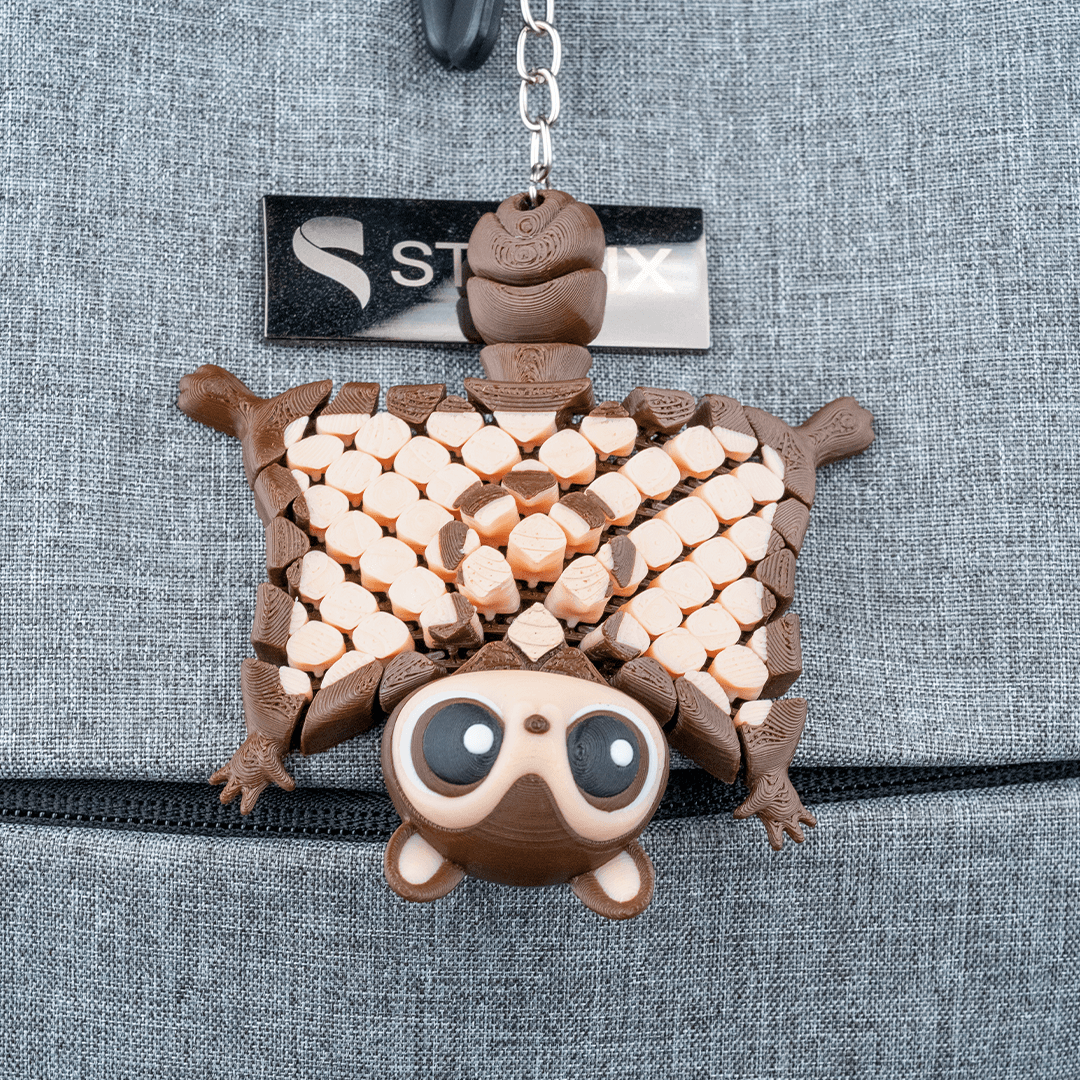 Filamora Studios Merle Flying Squirrel Keychain