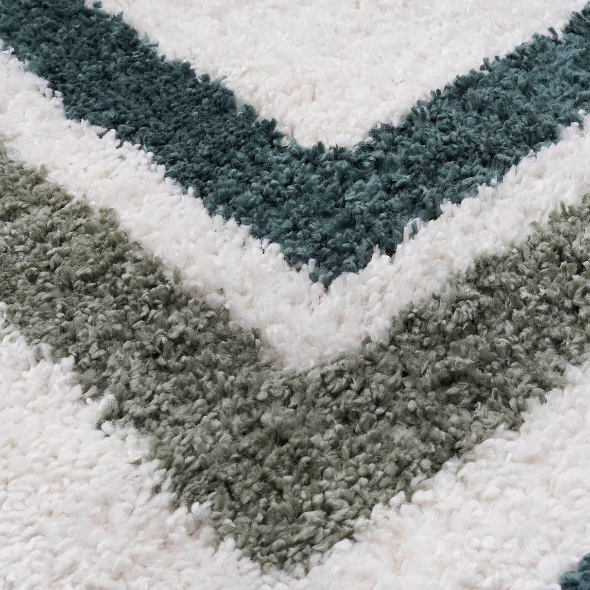 The Rugs Moodi Shaggy Green Marina Rug