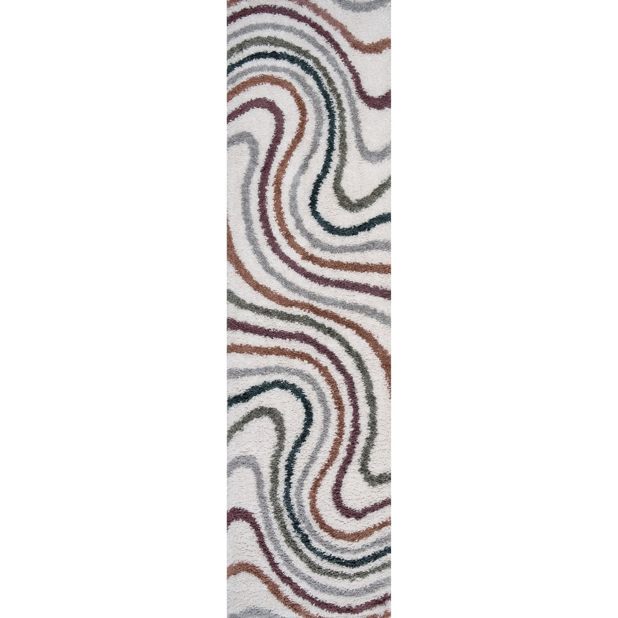 The Rugs Moodi Shaggy Multicolour Mirage Rug