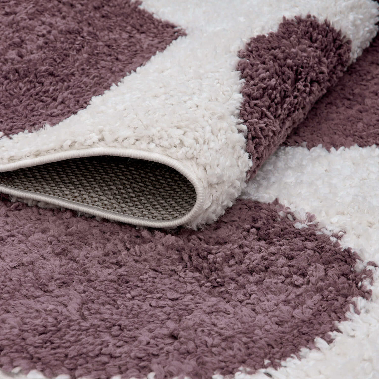 The Rugs Moodi Shaggy Purple Nimbus Rug