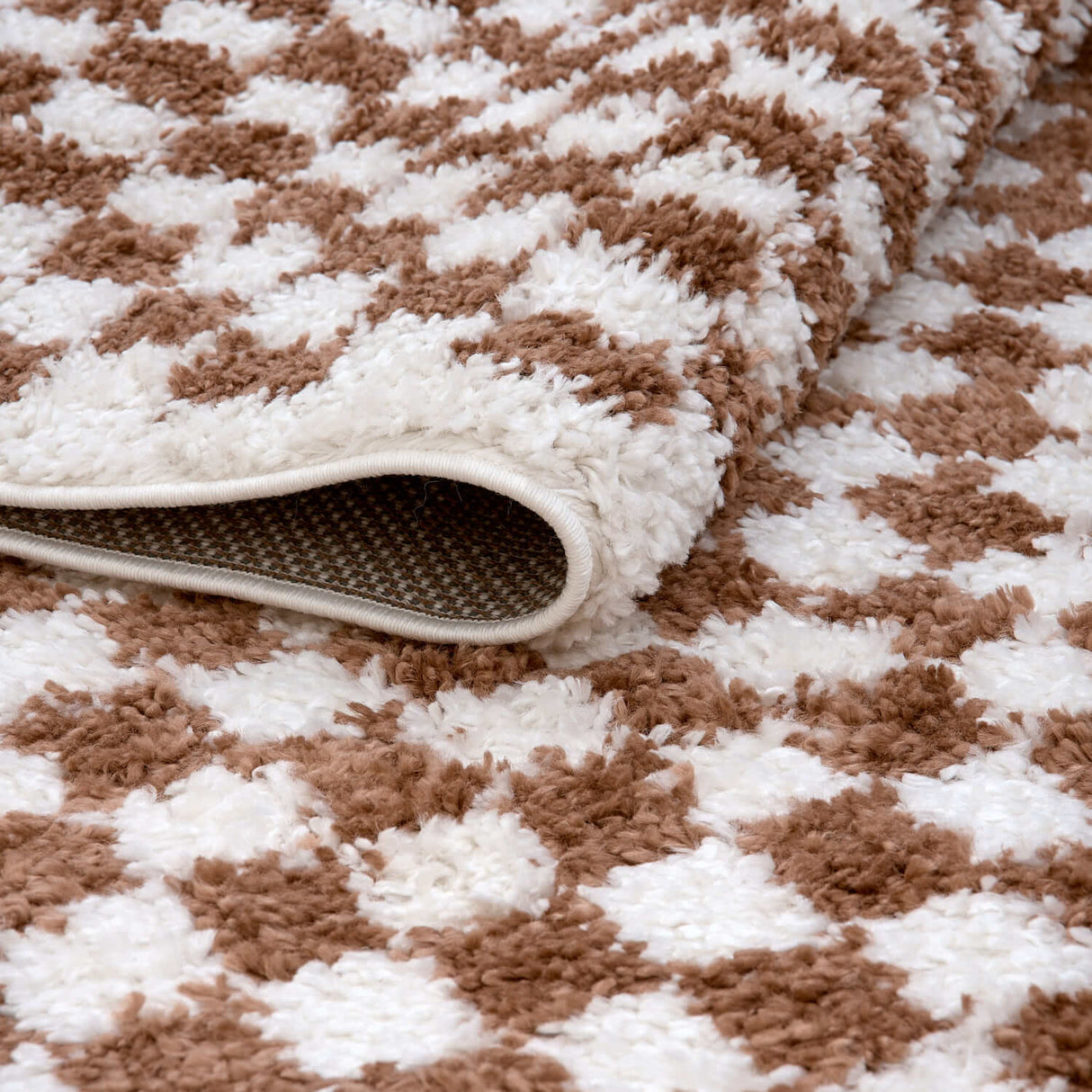 The Rugs Moodi Shaggy Terra Pixelate Rug