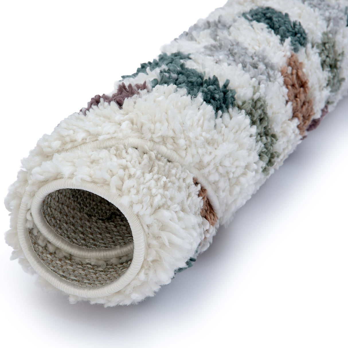 The Rugs Moodi Shaggy Multicolour Pulseway Rug