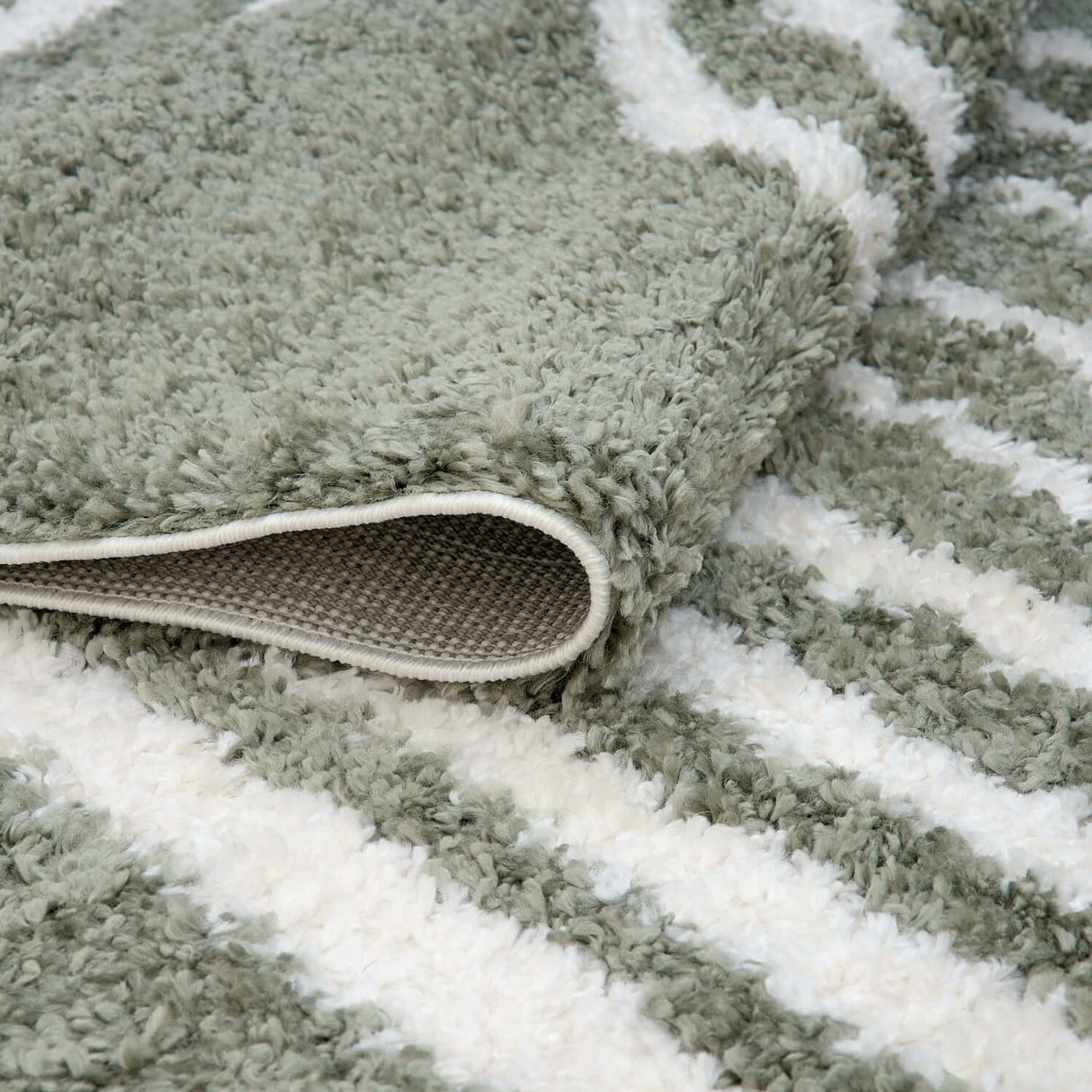 The Rugs Moodi Shaggy Green Reverie Rug