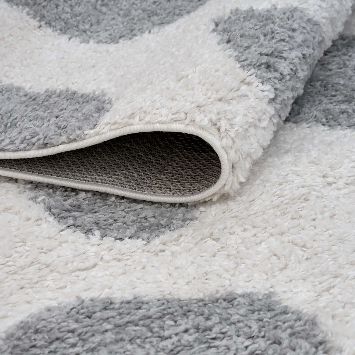 The Rugs Moodi Shaggy Grey Tarn Rug