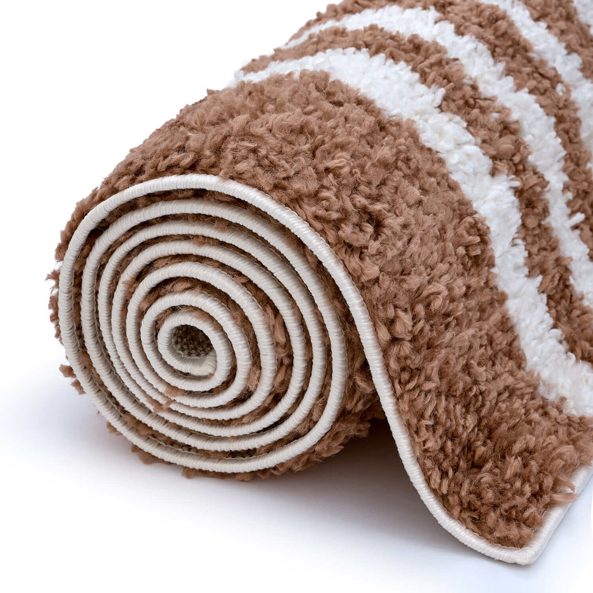 The Rugs Moodi Shaggy Terra Tawny Rug