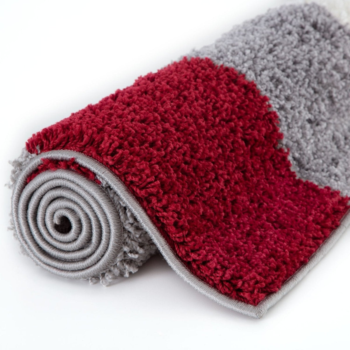 The Rugs Myshaggy Geometric Red Rug - 100% polypropylene