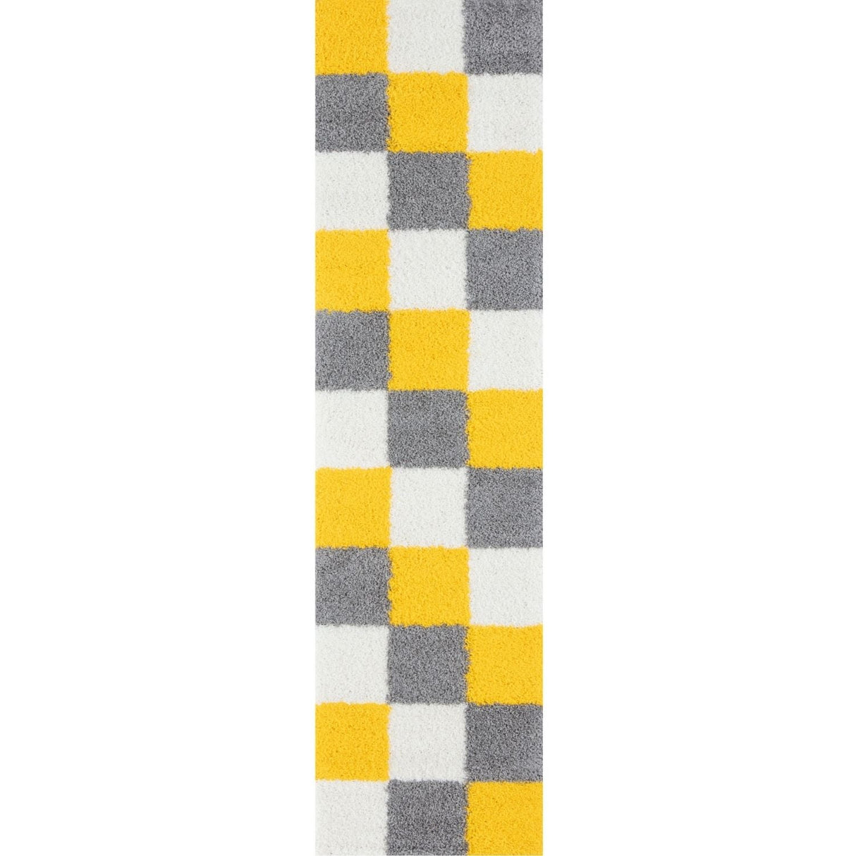 Myshaggy Geometric Yellow Rug by The Rugs