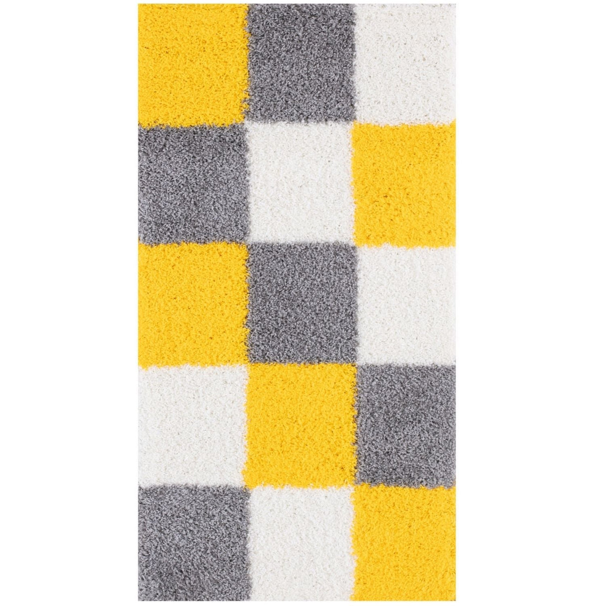 Myshaggy Geometric Yellow Rug by The Rugs