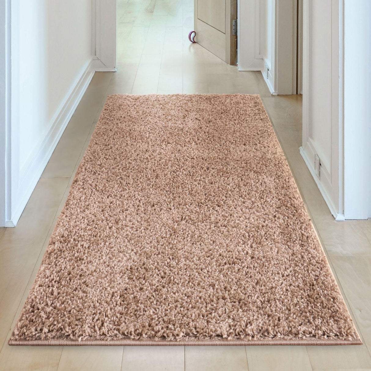 The Rugs Myshaggy Solid Beige Rug