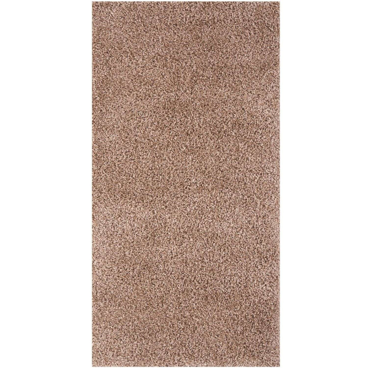 The Rugs Myshaggy Solid Beige Rug
