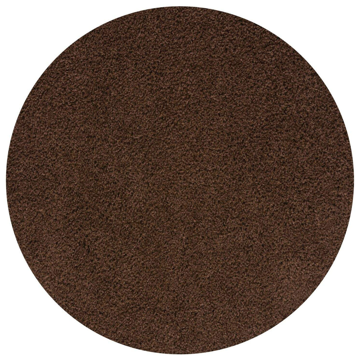 The Rugs Myshaggy Solid Brown Rug