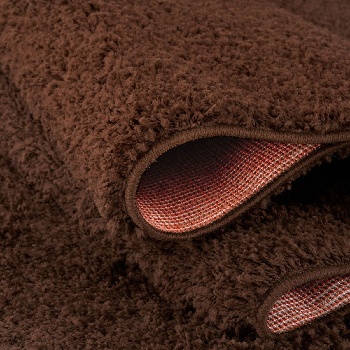 The Rugs Myshaggy Solid Brown Rug