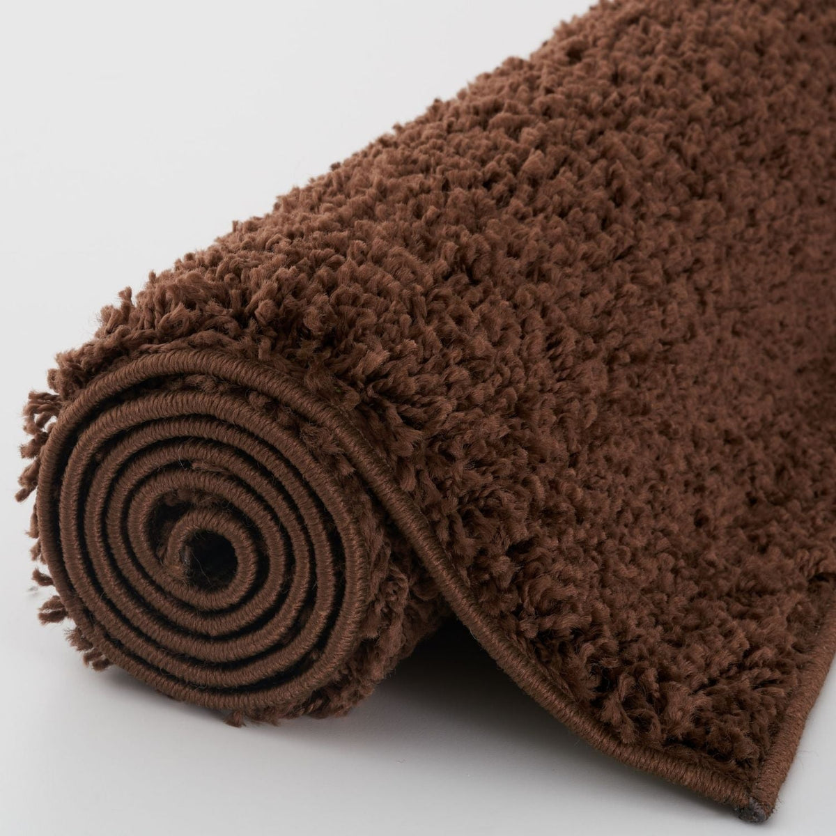 The Rugs Myshaggy Solid Brown Rug