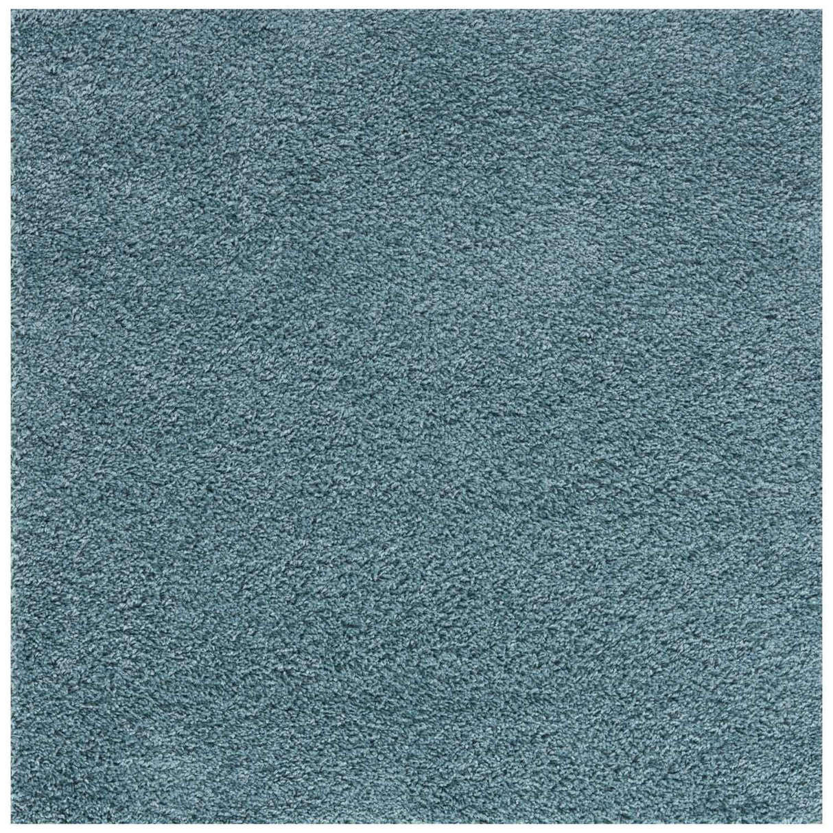 Myshaggy Solid Duck Egg Blue High‑Pile Indoor Rug | The Rugs