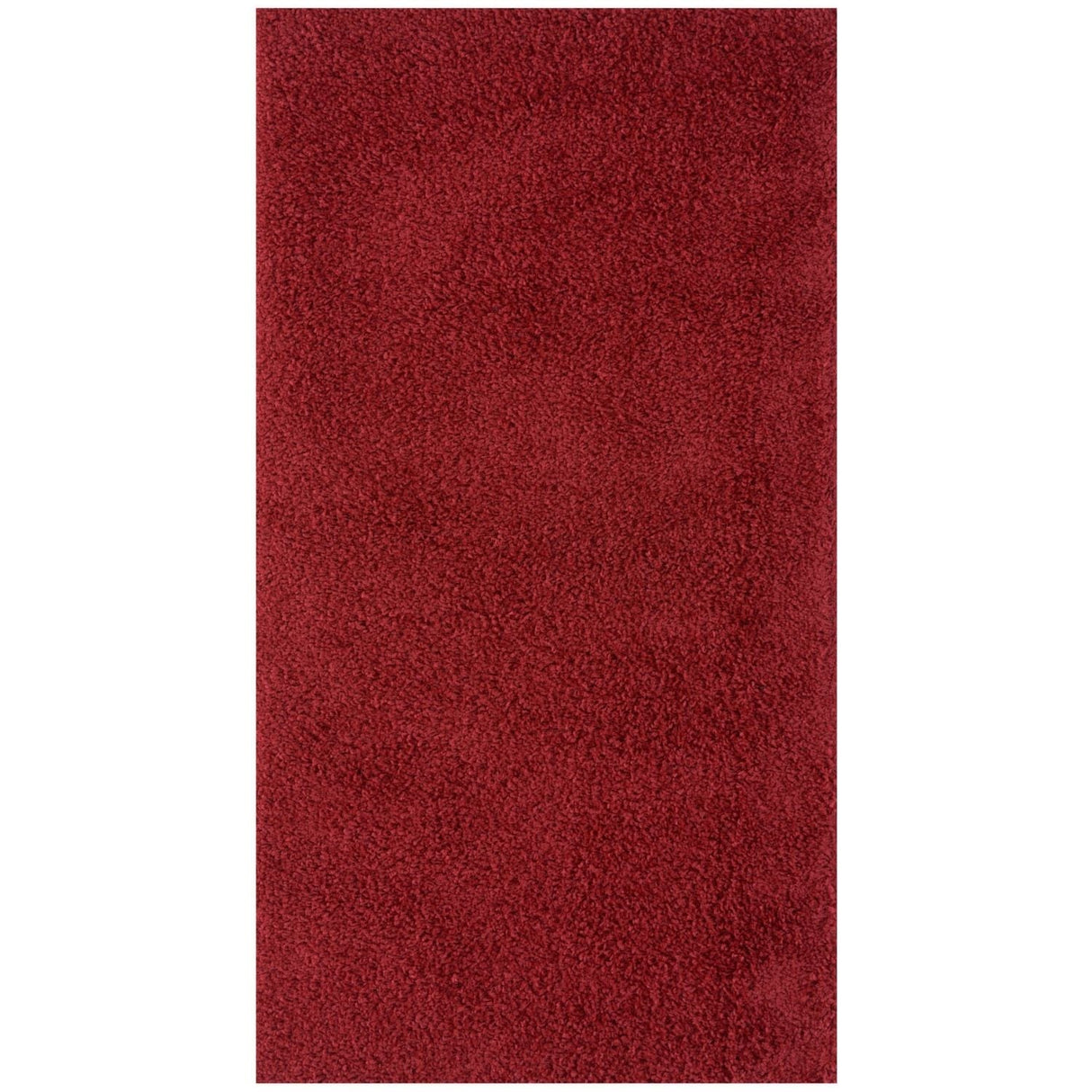 Myshaggy Solid Red Rug