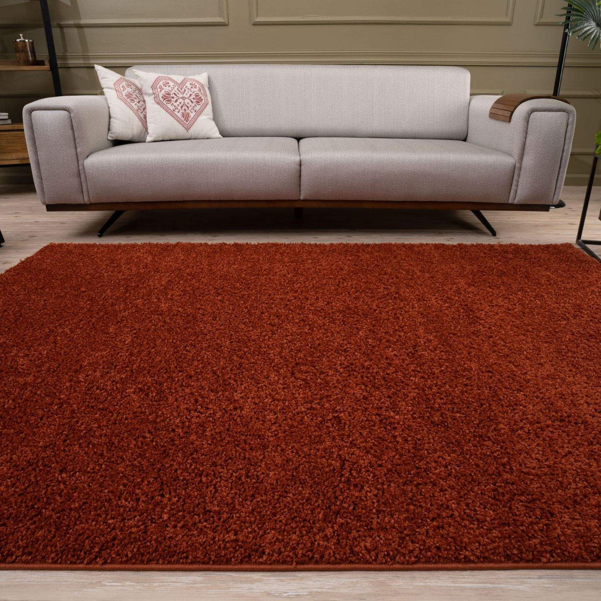 Myshaggy Solid Terra Rug by The Rugs